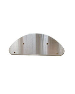 Stainless Steel Rear Baffle Plate #G150-0010-01