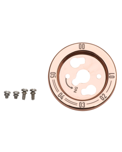 Copper Stainless Steel Control Knob Bezel #G453-0092-01C